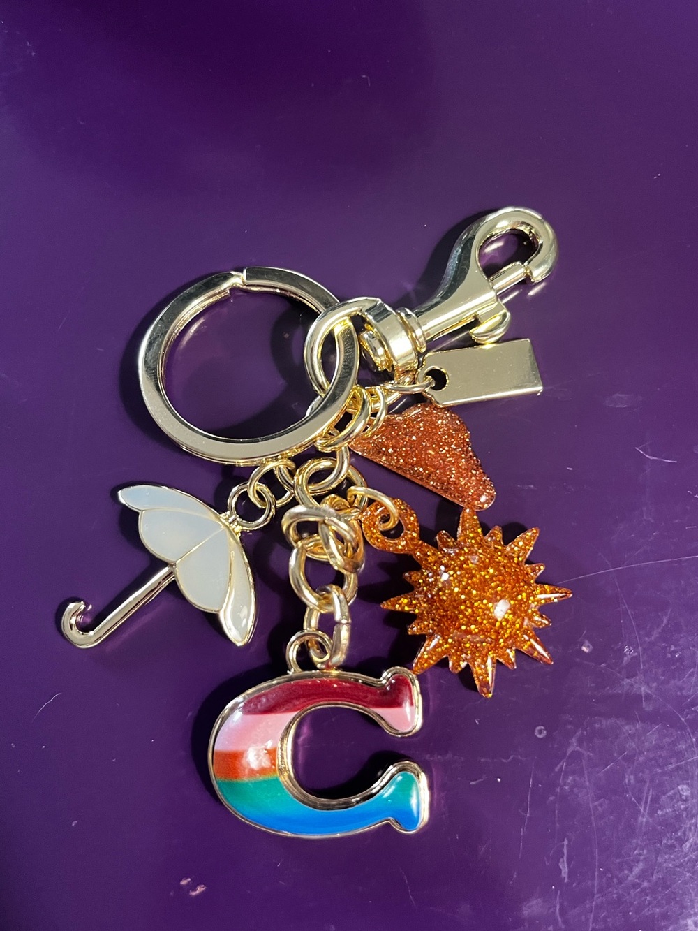 Fashion C Bag Charm